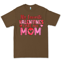 Cacao my favorite valentine call me mom Premium Tee - texasbilliewilder
