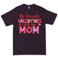 Plum my favorite valentine call me mom Premium Tee - texasbilliewilder