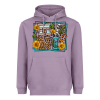 Lavender western leopard mini Heavyweight Hoodie - LillyAllenDesigns