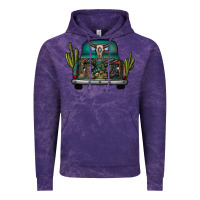 Cloud Purple soldier truck Vintage Hoodie - CowhideDigitalArt