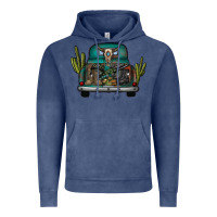 Vintage Denim soldier truck Vintage Hoodie - CowhideDigitalArt