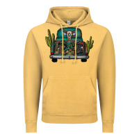 Vintage Mustard soldier truck Vintage Hoodie - CowhideDigitalArt