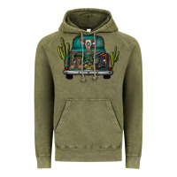 Vintage Olive soldier truck Vintage Hoodie - CowhideDigitalArt