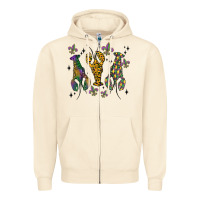 Sandshell mardi gras crawfish Zipper Hoodie - MaliasSmallBusiness