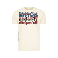 Remember Our Fallen Who Gave All Vintage Tee | Teevron