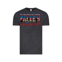 Vintage Black remember our fallen who gave all Vintage Tee - JahusDesignShop