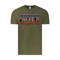 Vintage Olive remember our fallen who gave all Vintage Tee - JahusDesignShop