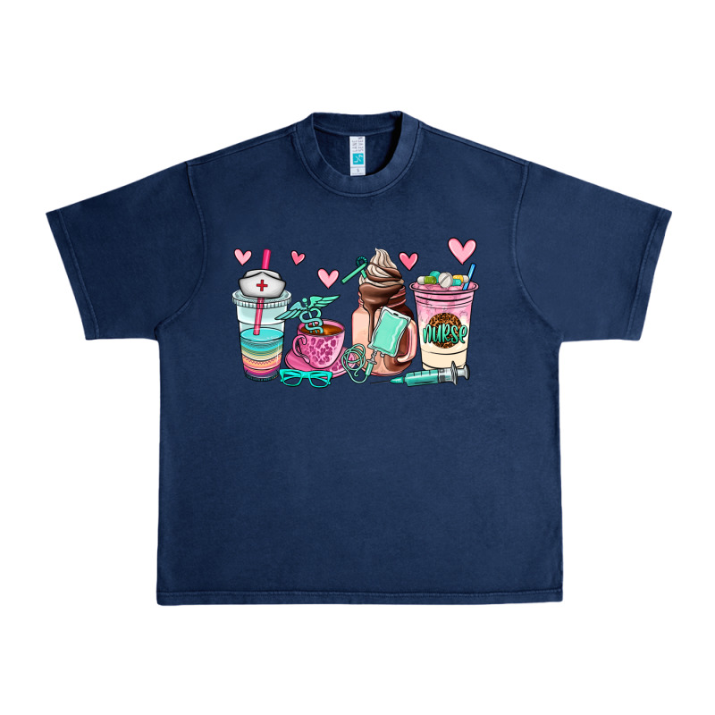 Nurse  Coffee Cup Urban Heavy Tee by AdoDesignShop | Teevron