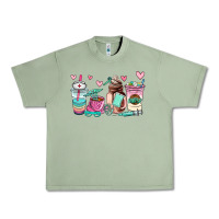 Oil Green nurse  coffee cup Urban Heavy Tee - AdoDesignShop