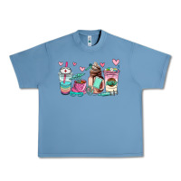 Pebble Blue nurse  coffee cup Urban Heavy Tee - AdoDesignShop