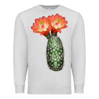 Dove Grey King Cup Cactus Premium Sweatshirt - LillyAllenDesigns