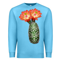 Ocean Blue King Cup Cactus Premium Sweatshirt - LillyAllenDesigns