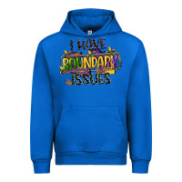 Cobalt i have boundary issues Urban Hoodie - CowGirlArtShop