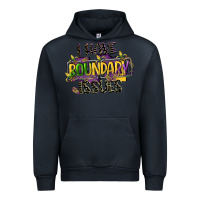 Navy i have boundary issues Urban Hoodie - CowGirlArtShop