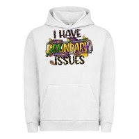 Pigment Lunar Rock i have boundary issues Urban Hoodie - CowGirlArtShop