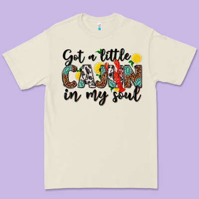 Premium Tee got a little cajun in my soul