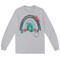 Moon Dust nurse life spring stethoscope heart rainbow Long Sleeve Tee - BarkalooDesign