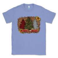 Colony Blue merry and bright with tree's Classic Tee - AdoDesignShop