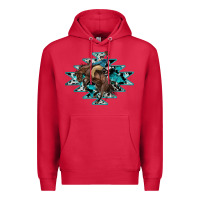 Cardinal western cowboy Premium Hoodie - RanaPortraitStore