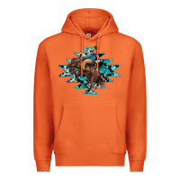 Carrot western cowboy Premium Hoodie - RanaPortraitStore