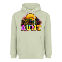 Matcha softball aunt Heavyweight Hoodie - LillyAllenDesigns