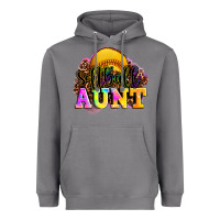 Storm softball aunt Heavyweight Hoodie - LillyAllenDesigns