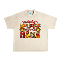 Sandshell somebody's loud mouth softball mama Urban Heavy Tee - Jasminsmagicworld