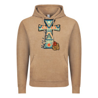 Vintage Coffee halleluljah aztec cross Vintage Hoodie - JahusDesignShop