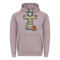 Halleluljah Aztec Cross Vintage Hoodie | Teevron