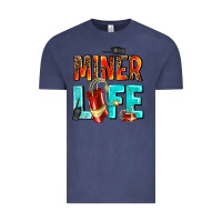 Vintage Denim miner life Vintage Tee - AdoDesignShop
