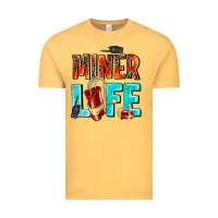 Vintage Mustard miner life Vintage Tee - AdoDesignShop