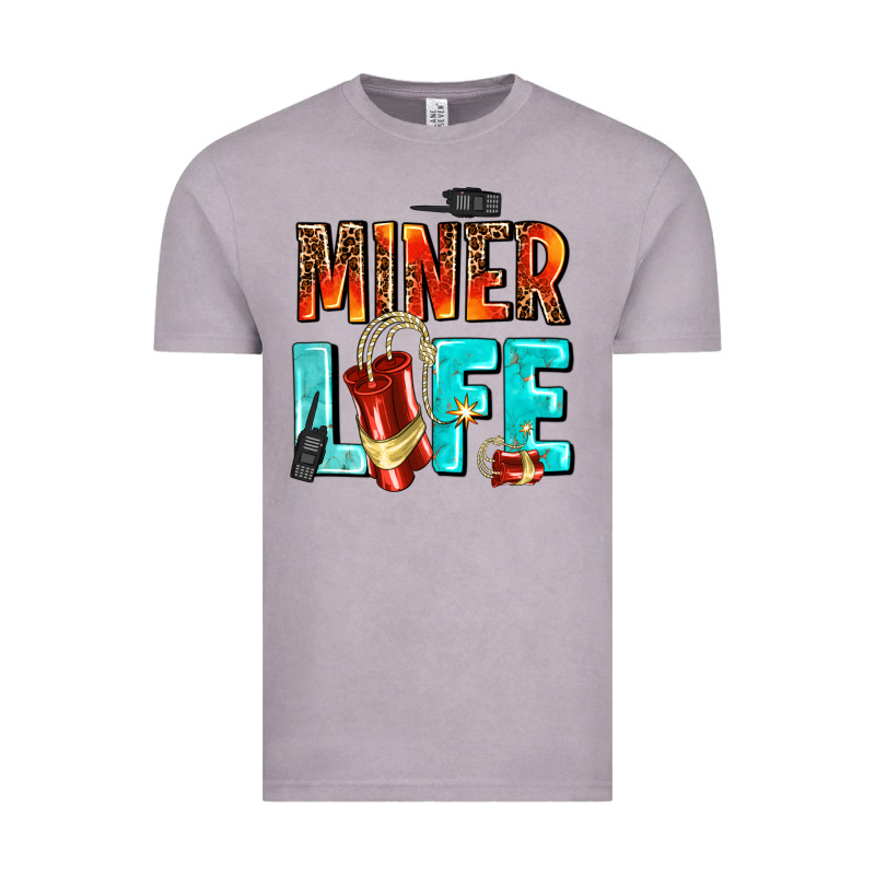 Miner Life Vintage Tee by AdoDesignShop | Teevron