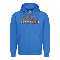 True Royal stay wild Zipper Hoodie - MaliasSmallBusiness