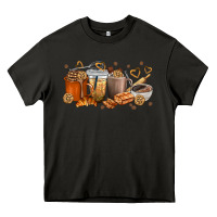 Asphalt cookie coffee cups Heavy Core Tee - texasbilliewilder
