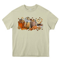 Mossy cookie coffee cups Heavy Core Tee - texasbilliewilder