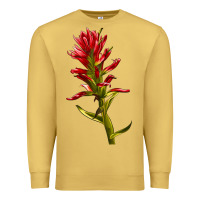 Antique Gold Indian Paintbrush Premium Sweatshirt - LillyAllenDesigns