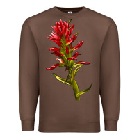 Chestnut Indian Paintbrush Premium Sweatshirt - LillyAllenDesigns