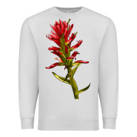 Dove Grey Indian Paintbrush Premium Sweatshirt - LillyAllenDesigns
