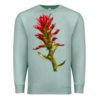 Seafoam Indian Paintbrush Premium Sweatshirt - LillyAllenDesigns