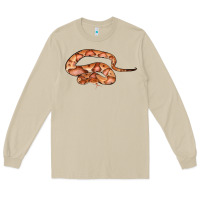 Mushroom Copperhead Snake Illustrations Long Sleeve Tee - LillyAllenDesigns