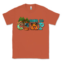 Copper born to camp with guitar Classic Tee - AdoDesignShop