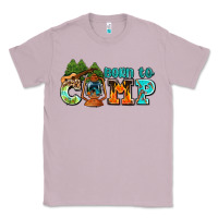 Lilac born to camp with guitar Classic Tee - AdoDesignShop