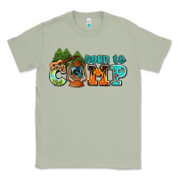 Matcha born to camp with guitar Classic Tee - AdoDesignShop