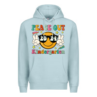 Blue Mist peace out 2024 kindergarten Premium Hoodie - JahusDesignShop