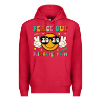 Cardinal peace out 2024 kindergarten Premium Hoodie - JahusDesignShop