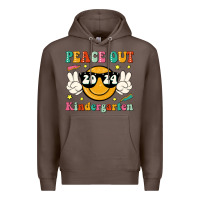 Coffee peace out 2024 kindergarten Premium Hoodie - JahusDesignShop