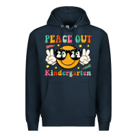 Navy peace out 2024 kindergarten Premium Hoodie - JahusDesignShop