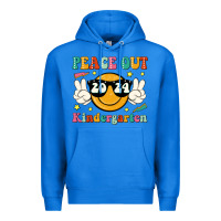 True Royal peace out 2024 kindergarten Premium Hoodie - JahusDesignShop
