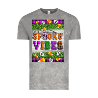 Cloud Rock Halloween Spooky Vibes Vintage Tee - Artiststas