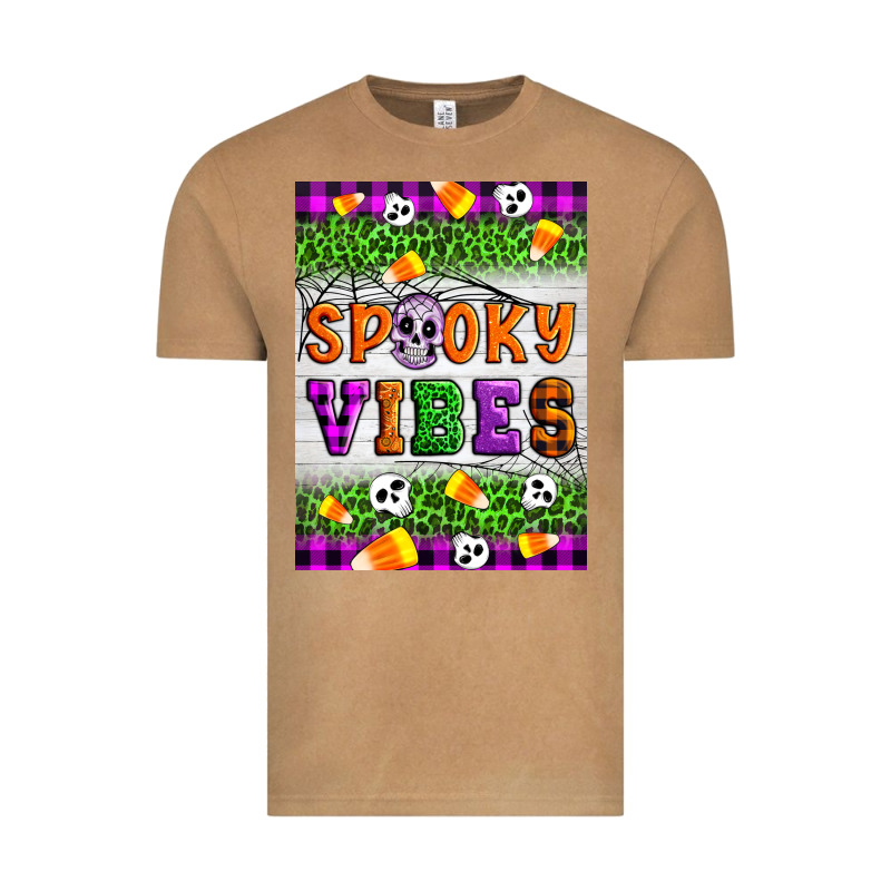 Halloween Spooky Vibes Vintage Tee by Artiststas | Teevron